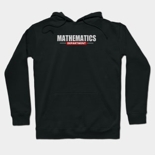 The Mathematics Department - Math Lover Hoodie